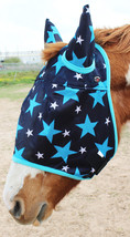 Equine Horse  FlyMask Summer Spring Airflow Mesh Scrim 73234C - $16.82