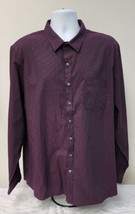 NWT Marc Anthony Dress Shirt Mens XXL Slim Fit Stretch Purple Long Sleev... - $23.74