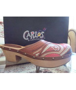 Carlos by Carlos Santana Women&#39;s &#39;Tribe&#39; Clog Size 10 - €39,07 EUR