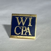 Wisconsin CPA Accounting Corporation Company Advertisement Lapel Hat Pin - $5.95