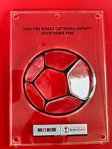 Vintage RARE 2002 Fifa World Cup 2002 Korea/Japan Countdown Pins - £38.33 GBP