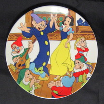 Disney Plate Snow White &amp; the Seven Dwarfs &quot;The Dance&quot; Limited Edition 11513 - £20.09 GBP