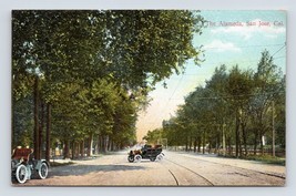 The Alameda Street View w Cars San Jose California CA UNP Reider DB Postcard P13 - £11.83 GBP