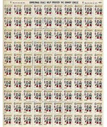 Mint Sheet of 1960 Christmas Seals - £6.29 GBP