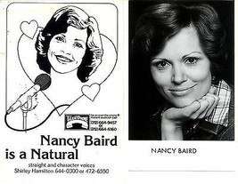 Lot of 2 &quot;Nancy Baird&quot; real photo &amp; advertising cards - £5.11 GBP