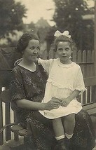 1924 Rosa Luger and Daughter???, Zurich, Switzerland - £9.39 GBP
