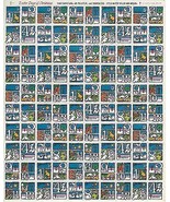 Mint Sheet of 1973 Christmas Seals - £4.69 GBP