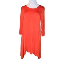 Altar’d State Orange Rust Long Sleeve TShirt Dress Women Size Small NWT Rayon - £14.50 GBP