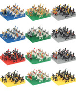 Castle Kingdom Knights Mounted on Skeleton Horses Collectible Minifigures Sets