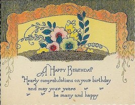 1920&#39;s Birthday Greeting from Hazel Holler - $3.91