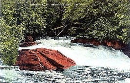 1953 Rainbow Falls, Wolf River, Menominee Indian Res. - £4.73 GBP