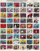 Mint Sheet of 1977 Christmas Seals - £4.64 GBP