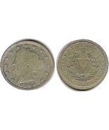 1904 Liberty &quot;V&quot; Nickel - £2.29 GBP