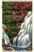 1940&#39;s Soco Falls on Soco Gap Highway, near Waynesville, N.C. - £4.66 GBP