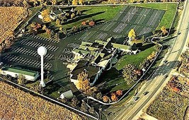 1970&#39;s Aerial of White Fence Farm near Joliet, Illinois - £3.12 GBP