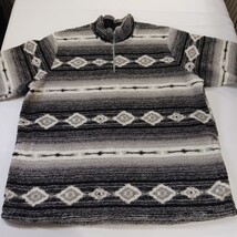 Wrangler Mens Medieval Blue Heavyweight 1/4 Zip Pullover Sherpa Jacket 112318250 image 15