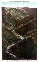 1940&#39;s Clear Creek Canon, Windy Point, Lookout Mountain, Colorado - £5.41 GBP