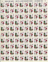 Mint Sheet of 1964 Christmas Seals - $7.87