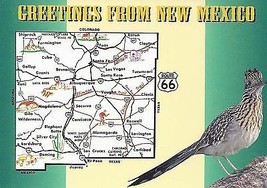 1980&#39;s &quot;Greeting from New Mexico&quot; - Map Card - £2.29 GBP