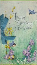 1940&#39;s Happy Birthday Daughter from John Eugene Goehring - $4.90