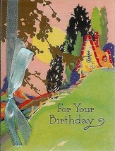 1930&#39;s &quot;For Your Birthday&quot; - unused and unmarked - $6.88