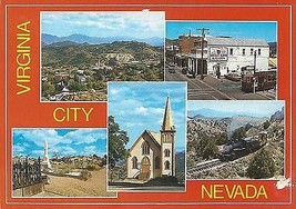 1990&#39;s Virginia City, Nevada - multi-views - £2.29 GBP