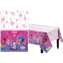 Shimmer and Shine Plastic Table Cover 54x96 Birthday Party Supplies 1 Ct... - $7.95