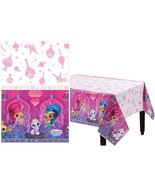 Shimmer and Shine Plastic Table Cover 54x96 Birthday Party Supplies 1 Ct... - $146.19 MXN