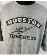 Vintage Houston Rockets T Shirt NBA Basketball Tee Majestic Team Logo 2X... - £15.95 GBP