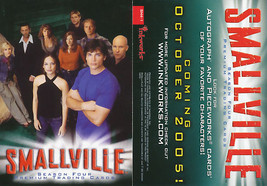 Smallville Season Four SM4-1 Promo Card - £1.95 GBP