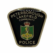 Peterborough Lakefield Police Department Law Enforcement Enamel Lapel Ha... - £11.81 GBP