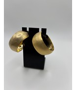 Fashion Hoop Earrings for Women - Gold Plated - $5.77 CAD
