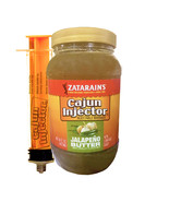 Zatarain&#39;s Cajun Injector Jalapeno Butter Recipe Injectable Marinade wit... - £20.53 GBP