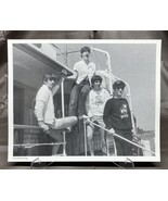 THE BEATLES Black &amp; White 8x10 Promo Photograph On A Ship The Merlin Group - £11.91 GBP