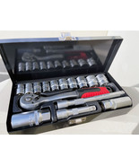 15pc 3/8&quot; Dr. 6 pt. MM Socket Set Spark Plug Sockets 16mm 21mm w/ Ratche... - $28.04