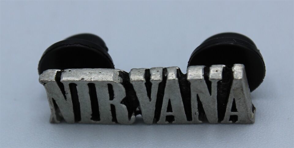 Primary image for Nirvana Pin Brooch English Pewter Alchemy Poker Vintage 1997