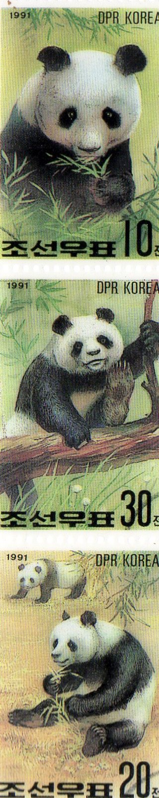 Panda Bears Bookmark - $2.00