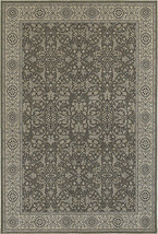 Oriental Weavers Richmond 001E3 6x9  Rectangle - Grey/ Ivory-Polypropylene - £505.01 GBP