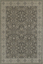 Oriental Weavers Richmond 001E3 6x9  Rectangle - Grey/ Ivory-Polypropylene - $627.91