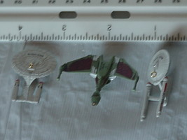 Star Trek Enterprise Micro Ships 1995 Halmark &amp; Promotional Star Ship En... - £20.47 GBP