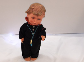 Hummel Goebel Boy Doll with 2 outfits and original tags 12&quot; tall - $59.95