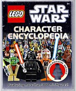 LEGO STAR WARS CHARACTER ENCYCLOPEDIA Hardcover Book Missing  Cover Figure  - $8.95