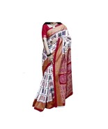 Generic Sambalpuri handloom wedding cotton saree for women's odisha handloom cot - $1,887.03 MXN