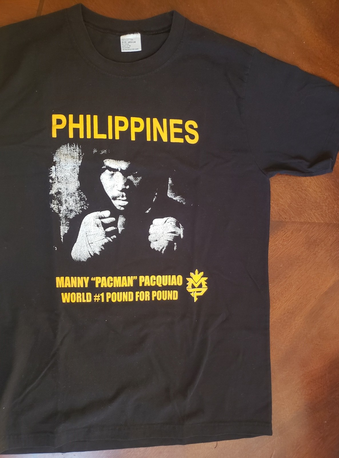 Manny &quot;Pacman&quot; Pacquiao World #1 Pound for Pound Boxing Philippines T-sh... - $19.95