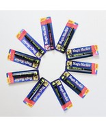 Vintage 1991 Lot of 10 Magic Marker Highlighter Ultra Smooth Fluorescent... - $27.15 CAD