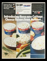 1984 Hood Nu Form Garden Salad Cottage Cheese Circular Coupon Advertisement - £14.97 GBP