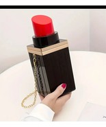 Women Lipstick Handbag Shoulder Purse - $23.99