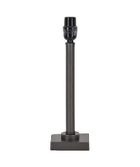 Column Lamp Base Small - Dark Pewter (Includes CFL Bulb) - Threshold 14&quot;... - £32.55 GBP