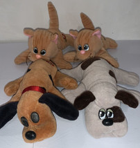 Vintage Small Tonka Pound Puppies &amp; Purries Kitty Kats Lot of 4 - £16.72 GBP