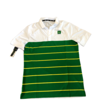 New NWT Oregon Ducks Nike Puddles Logo Striped Performance Small Polo Shirt - £37.11 GBP